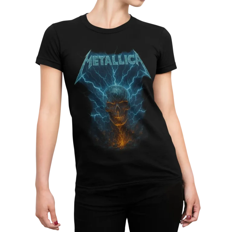 koszulka metallica damska