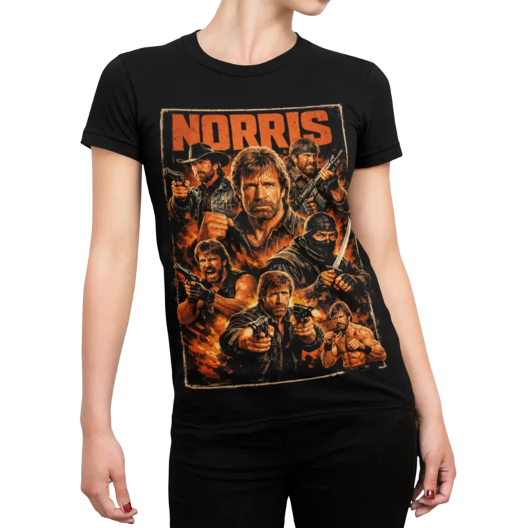 Koszulka damska Chuck Norris